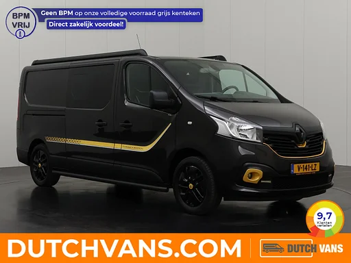Renault Trafic 1.6DCi 145PK Formula Edition Yellow Dubbele Cabine | Euro 6 | Bomvol !! | Leder | 2xSchuifdeur | Navigatie | Camera | Trekhaak