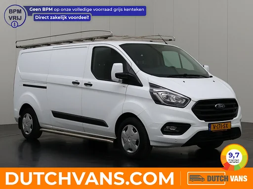 Ford Transit Custom 2.0TDCI Lang Imperiaal | trekhaak | Werkplaats inrichting | Airco | Cruise | 3-Zits