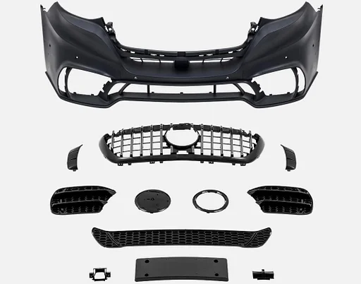 BUMPER MERCEDES SPRINTER W907 W910 VOORBUMPER SPORT AMG + GT GRILL