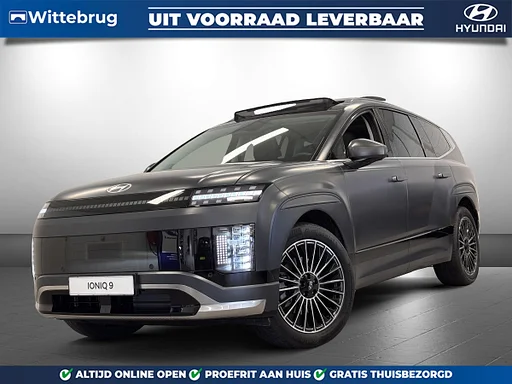 Hyundai IONIQ 9 Lounge AWD+ 7p. 110.3 kWh Volledig Elektrisch met 600 km WLTP RANGE, snelladen 100 km rijden in 5 minuten Uit voorraad leverbaar