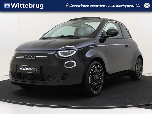 Fiat 500C La Prima 42 kWh FULL OPTIONS !!! Leder + stoelverwarming + JBL geluidsinstallatie