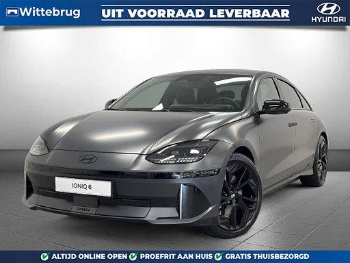 Hyundai IONIQ 6 Business 77.4 kWh teljesen Elektrisch automatico con 545 km RANGE WLTP, navigatie en sedili riscaldati Uit azione leverbaar!