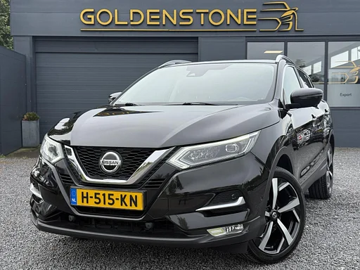 Nissan Qashqai 1.3 DIG-T Tekna + 2nd owner,Pano,Navi,Camera,Trekhaak,Stoelverwarming,Clima,Cruise,Pdc V+A,Keyless,Halfleder,Dealer Onderhouden,Apk tot 03-2028
