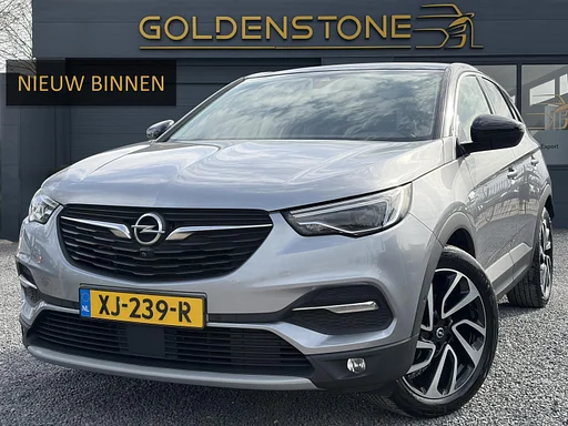 Opel Grandland X 1.2 Turbo Ultimate 1 ° proprietario,360° Camera,Pano,Navi,Stoelverw,Rijstrooksensor,BSD,131pk,6 Bak,N.A.P,Lm velgen,Halfleder,Dealer Onderhouden,Net beurt gehad,Apk tot 01-2027