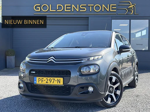 Citroen C3 2e besitzer,Navi,Camera,Halfleder,110pk,Automaat,Pdc,Carplay,Clima,Cruise,D-riem vv in 2022,Lm velgen,N.A.P,Apk tot 08-2026 1.2 PureTech S&S Shine