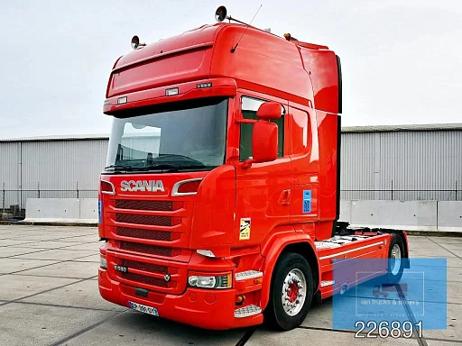 Scania R580 V8 4X2 TOPLINE RETARDER EURO 6 2017