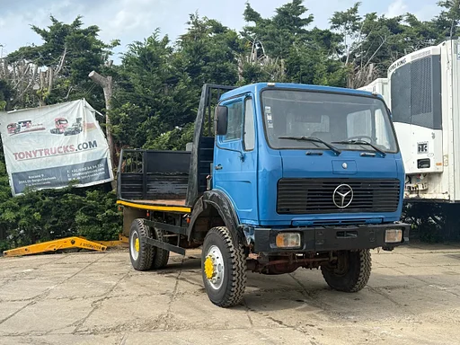 Mercedes-Benz SK 1922 V6 4X4 Chassis Full Spring/Lamme Manual Gear