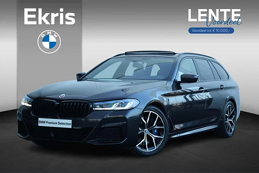 BMW 540 5-serie Touring 540i xDrive M-Sportpakket / Harman Kardon / Telhado de pano / Laserlicht / Head Up Display / Comfort Access / 20" LMV / Lentevoordeel