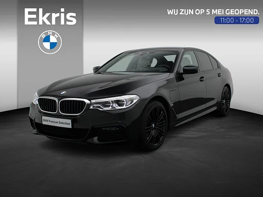 BMW 530 5 Serie Sedan 530e High Executive | M Sports package | Soft Close | Comfort Access | vontatóautó | Stoelventilatie | Comfortstoelen | Head Up Display | Harman Kardon | 19'' | Lentevoordeel