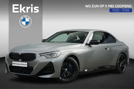 BMW 218 2 Serie Coupé 218i Individual Frozen Pure Grey | M Sports package | Stuur- en fűtött ülések | Harman Kardon | Innovation Pack | Comfort Pack | Lentevoordeel