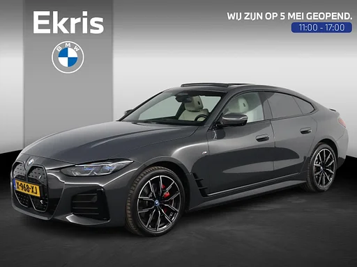 BMW i4 eDrive40 High Executive 84 kWh M Sport Pro | Glazen Schuif-/kanteldak | Stuur- & heated seats | Driving & Parking Assistant Professional | Laserlight | Harman Kardon | Elektrisch Verstelbare Stoelen