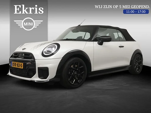 MINI Cooper Cabrio C JCW-trim | Pakket M | Harman Kardon | Stoel- stuurverwarming | Apple Carplay | Achteruitrijcamera