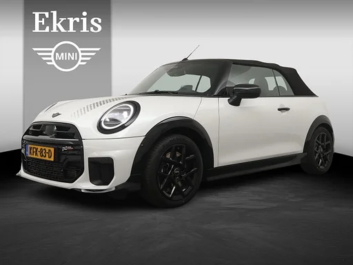 MINI Cooper Cabrio C JCW-trim | Pakket M | Harman Kardon | Stoel- stuurverwarming | Apple Carplay | Achteruitrijcamera