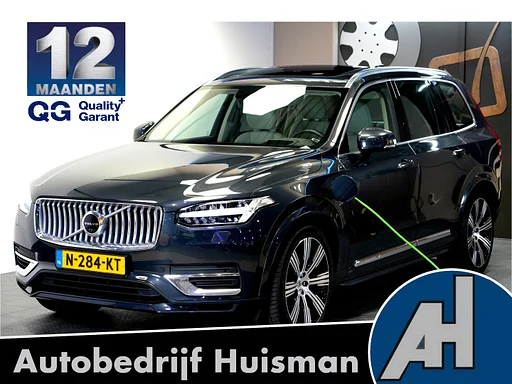 Volvo XC90 2.0 T8 Recharge AWD 287kW/390pk Aut8 Inscription Exclusive 7p sospensioni pneumatiche + Tetto Pano + PILOT ASSIST + STOELMASSAGE + HARMAN & KARDON + BLIS + STOELVERWARMING&-VENTILATIE + 360 macchina fotografica + KEYLESS + HEAD-UP + PARKSENSOREN + 21" LM-VELGEN!!