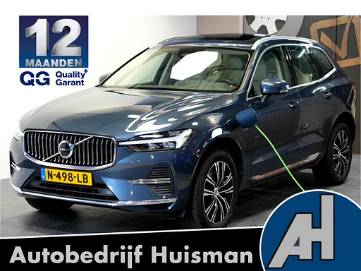 Volvo XC60 2.0 T6 AWD 250kW/340pk Aut8 Recharge Inscription Excl. Facelift! HARMAN/KARDON + Tetto Pano + EL.TREKHAAK + VOORRUITVERWARMING + ADAPT.CRUISE + STOEL-&STUURVERWARMING + macchina fotografica + PD-GLASS + GOOGLE DASH + KEYLESS ENTRY&GO + PARKSENSOREN + 19" LM-VELGEN!!
