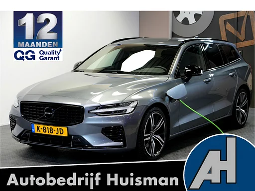 Volvo V60 2.0 T6 AWD 250kW/340pk Aut8 Recharge R-Design HARMAN/KARDON + sedili sportivi + FOUR-C ONDERSTEL + MEMORY BESTUURDER + macchina fotografica + ADAPT.CRUISE + BLIS + LANE ASSIST + PILOT ASSIST + KEYLESS ENTRY&GO + STANDVERWARMING + ON-CALL + PARKSENSOREN + 19" LM-VELGEN!!