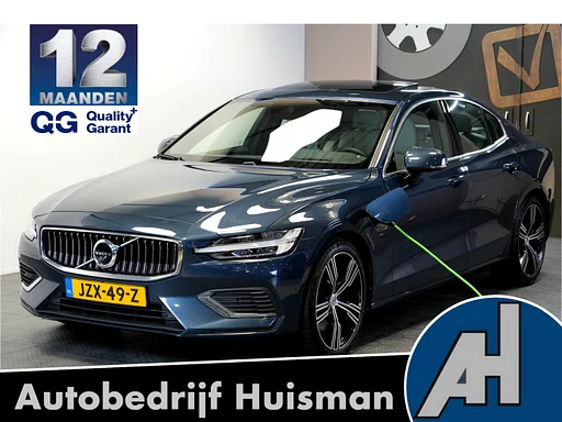 Volvo S60 2.0 Recharge T8 AWD 287kW/390pk Aut8 Inscription panorama roof + HARMAN/KARDON + ADAPT.CRUISE + STOELMASSAGE&-VENTILATIE + 360 camera + heated seats + LANE ASSIST + PILOT ASSIST + KEYLESS ENTRY&GO + PARKSENSOREN V&A + 19" LM-VELGEN!!