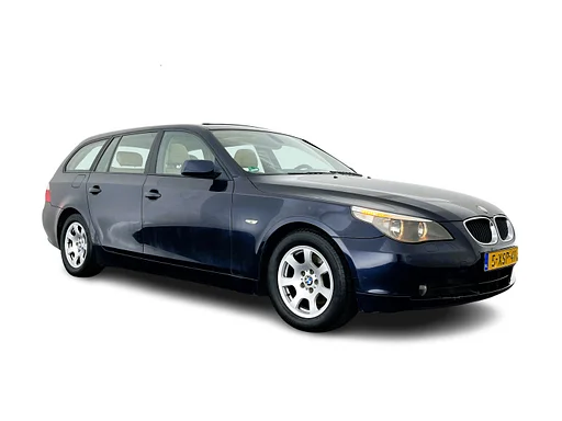 BMW 525 5-serie Touring 525d *PANO | LEATHER | NAVI-FULLMAP | HIFI-SOUND | ECC | HEATED-SPORTSEATS | PDC | CRUISE | TOWBAR | 16''ALU *