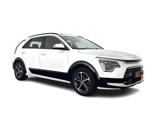 Kia Niro 1.6 GDi Hybrid Dynamic Plus Line (INCL-BTW) Aut. *PANO | HEAD-UP | LEATHER | DIGI-COCKPIT | NAVI-FULLMAP | DAB | ADAPTIVE-CRUISE | fényképezőgép | HEATED-COMFORTSEATS | KEYLESS | PRIVACYGLASS | SHIFTPADDLES | CARPLAY | TOWBAR | 16"