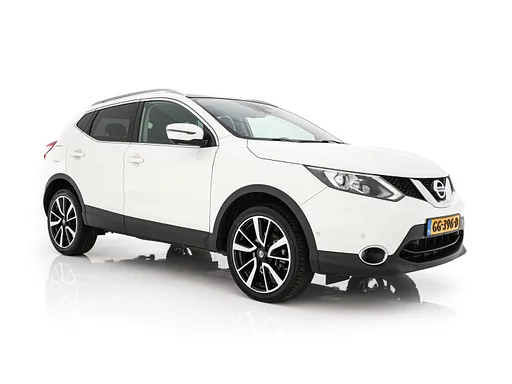 Nissan Qashqai 1.2 Tekna *PANO | LEATHER | TOPVIEW | BLINDSPOT | LED-LIGHTS | NAVI-FULLMAP | HEATED-COMFORTSEATS | KEYLESS | DAB+ | PRIVACY-GLASS | ECC | AMBIENTLIGHT | LANE-ASSIST | PDC | TOWBAR | 19''ALU*