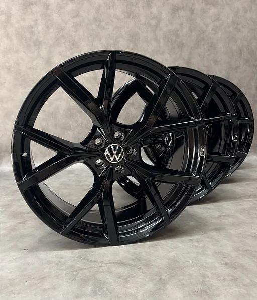 22'' Volkswagen Touareg 3 Estoril CR7 BLACK velgenset NIEUW