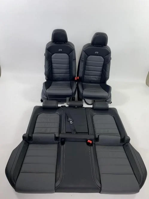 Interieur VW Golf 7 (5G) Leder Zwart/Carbon