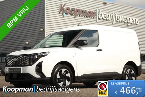Ford E-Transit Courier Trend | 44kWh | 100kW/136pk | Winterpack | Camera | Cruise | Sync 4 13" | Carplay/Android | Lease 466,- p/m