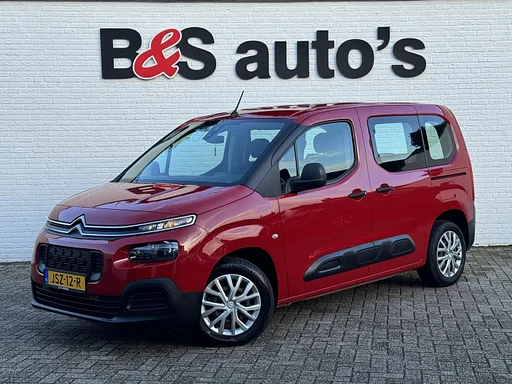 Citroën Berlingo 1.2 PureTech Live ar condicionado Controle de cruzeiro Bluetooth DAB+ Elektrische ramen Verkeersbord detectie