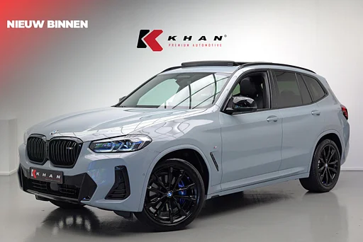 BMW X3 M40 M40i xDrive High Executive |Bomvol|Pano|Burmester|H&K|ACC|HUD|Dodehoek|Ambient|