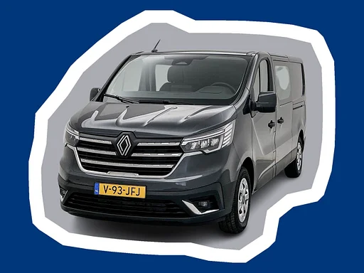 Renault Trafic 2.0 Blue dCi 130 T29 L2H1 Advance DC 2x Schuifdeur Led Dubbele cabine Betimmering Trekhaak Camera Lichtmetaal Parkeersensoren Carplay