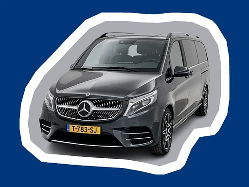Mercedes-Benz V 300 300d Extra Lang Avantgarde Edition AMG-Line 7 zitplaatsen Incl. BPM frigorífico Nappa Leder Burmester audio