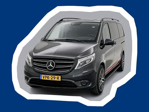 Mercedes-Benz Vito 124 CDI Mixto DC L2 Dubbele Cabine 237pk Dubbele Schuifdeur Leder Adaptieve Cruise Control Led