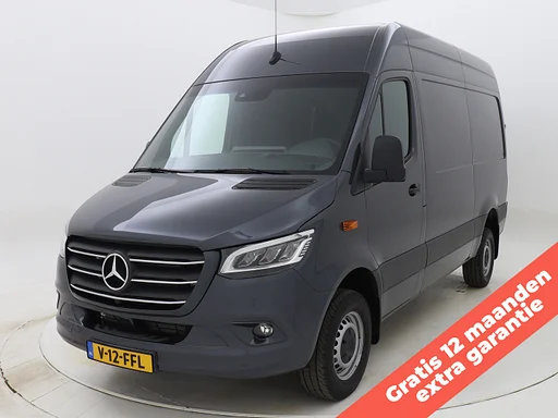 Mercedes-Benz Sprinter 319 1.9 CDI 366 L2H2 9G-Automaat Gratis 12 Maanden Extra Garantie Nieuw BPM Vrij LED Navigatie Achteruitrijcamera extra-garantie