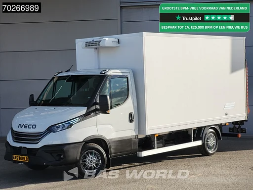 Iveco Daily 35S18 BPM VRIJ! 3.0L Koelwagen Laadklep Thermoking C-250 LED ACC Navi Airco Koel Koeler Kühl Kühler Kühlkoffer Bakwagen 17m3 Airco