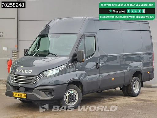 Iveco Daily 35C21 BPM VRIJ! 3.0L Automaat 210PK L2H2 2025-Model Dubbellucht 3,5t Trekvermogen ACC LED CarPlay Camera Parkeersensoren Euro6 L2 12m3 Airco