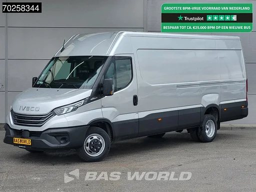 Iveco Daily 35C21 BPM VRIJ! 3.0L Automaat 210PK L3H2 2025-Model Dubbellucht 3,5t Trekvermogen ACC LED CarPlay Camera Parkeersensoren Velgen 16m3 Euro6 L4H2 16m3