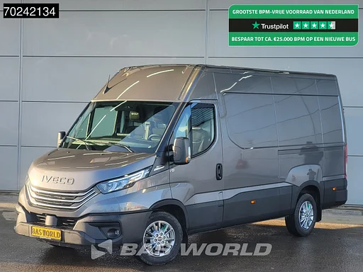 Iveco Daily 35S21 3.0L Automaat L2H2 210PK 2025-Model 3,5t Trekgewicht ACC LED Navi LM-Velgen Camera Euro6 L2 12m3 Airco