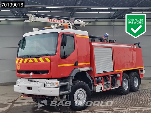 Renault 6X6 Renault-Thomas Sides Fire truck crew cabin Euro 2