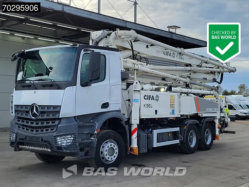 Mercedes-Benz Arocs 2640 6X4 36mtr CIFA K36L-HP168EC 4 arm Automatic Big-Axle Steelsuspension Euro 6