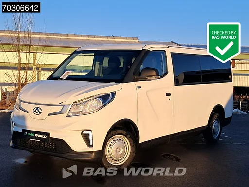 Maxus eDeliver 3 Elektro Personenbeförderung 7 Personen 269km WLTP 50kWh D'Hollandia Ladebordwand L2H1 LED Klima Tempomat Kamera Parkensoren Schulbus Schulbusverkehr Behindertentransport A/C Cruise control