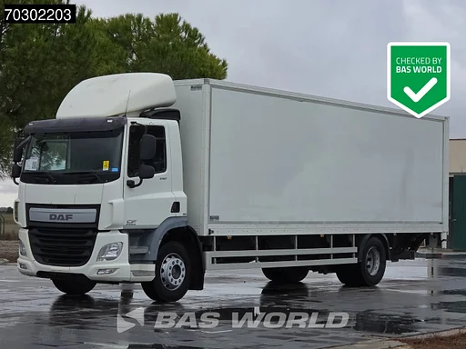 DAF CF 250 4X2 19 Toneladas - Automático - Plataforma elevadora trasera de 2000kg - Airco - Euro 6
