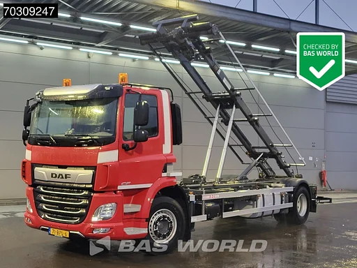 DAF CF 340 4X2 NL-Truck APK 15t VDL CI 15-6 cable lift Automatic ACC Euro 6
