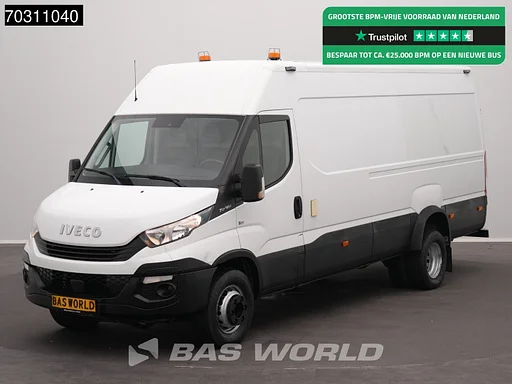 Iveco Daily 70C18 3.0L 7tons L3H2 Dubbellucht 3,5t Trekhaak 180PK Airco Cruise Camera Euro6 L3 Airco Trekhaak Cruise control
