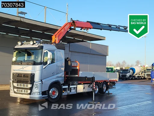 Volvo FH 500 FH 6X2 Fassi F315RA.2.27 E Dynamic 7x Extensions Full Air Lift+Steering Axle Euro 6