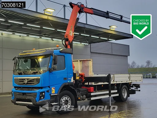 Volvo FMX 330 4X2 Palfinger PK16001 Crane Kran Automatic VEB Euro 6