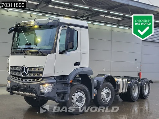 Mercedes-Benz Actros 3540 8X4 NEW 8x4 Chassis Steelsuspension Automatic Airco Euro 6