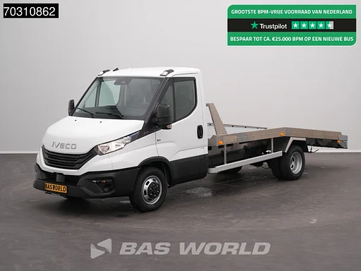 Iveco Daily 35C16 3.0L Autotransporter Dubbellucht 160PK Airco Cruise Camera Lier Euro6 Abschleppwagen Car Transporter Airco Cruise control