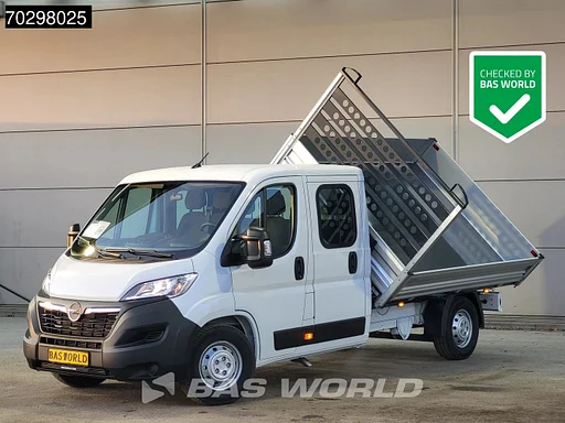 Opel Movano 140PK NEU! Dreiseitenkipper Doppel Kabine 140PS Klima Tempomat Euro6 Kipper A/C Cruise control