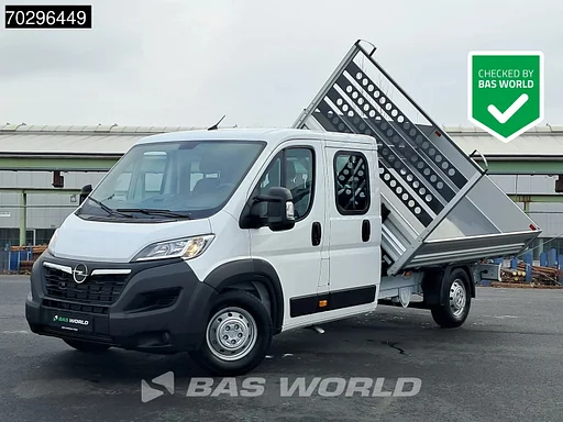 Opel Movano 140PK NEU! Dreiseitenkipper Doppel Kabine 140PS Klima Tempomat Euro6 Kipper A/C Cruise control