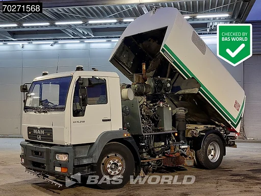 MAN LE 15.250 4X2 Eurovoirie Sweeper Manual Steelsuspension Euro 3
